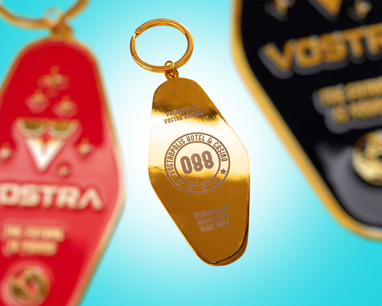 Vostropolis Hotel and Casino Keychain